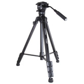 YUNTENG VCT-999 2m Aluminum Tripod Mount with Fluid Drag Damping Head, VCT-999